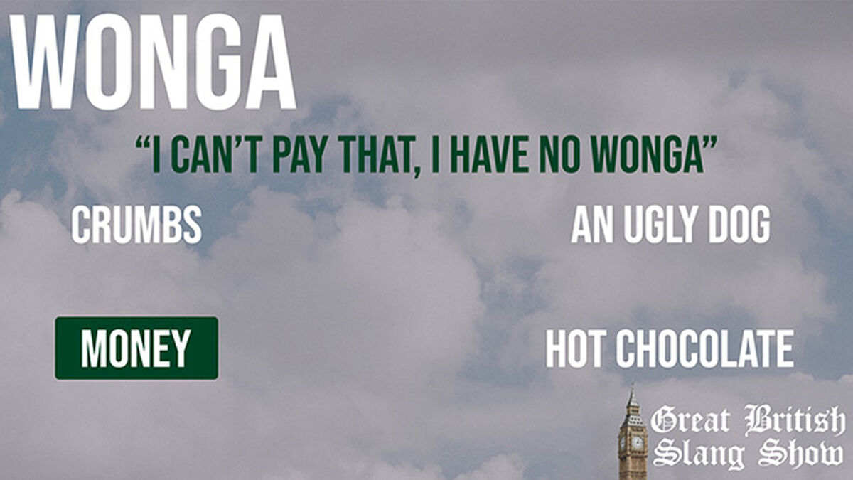 Great British Slang Show image number null